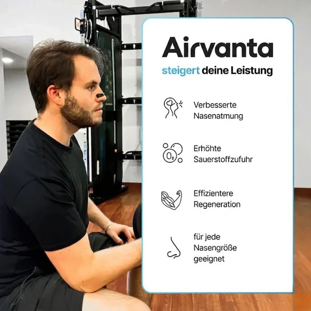 Airvanta - Magnetisches Nasenpflaster Starter Kit - Sopheria
