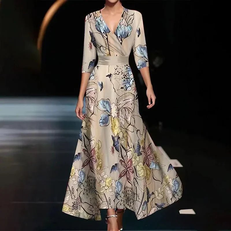 Alma | Elegantes Damenkleid mit Ärmeln - Sopheria