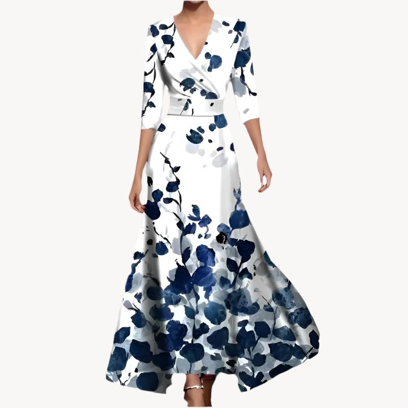 Alma | Elegantes Damenkleid mit Ärmeln - Sopheria