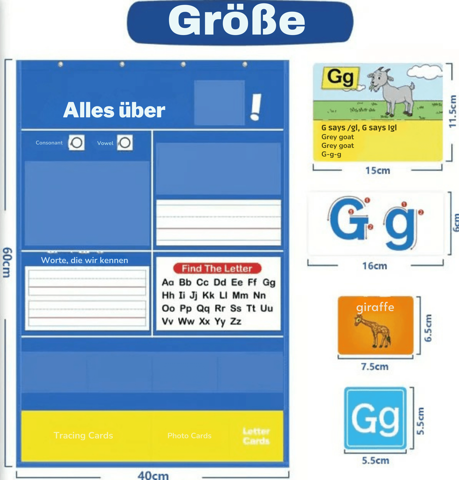 AlphabetAbenteuer™ / Interaktive Alphabet-Lerntasche - Sopheria