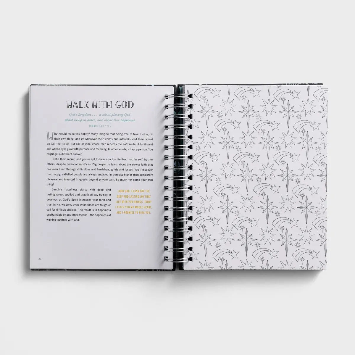 Andachts Malbuch für Ruhe & Inspiration - Be Still & Know - Sopheria