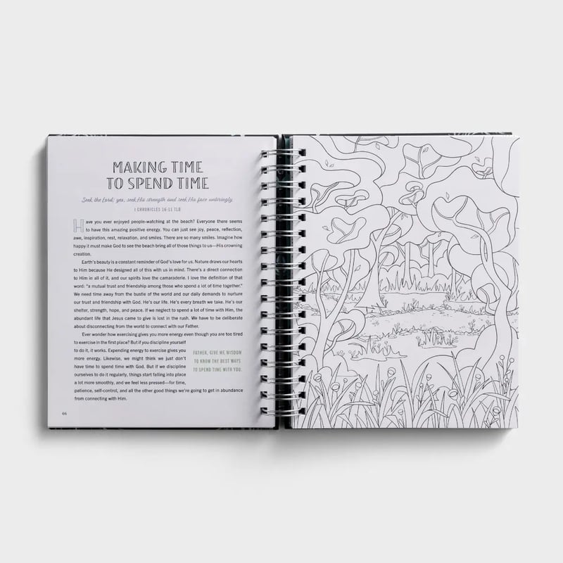 Andachts Malbuch für Ruhe & Inspiration - Be Still & Know - Sopheria