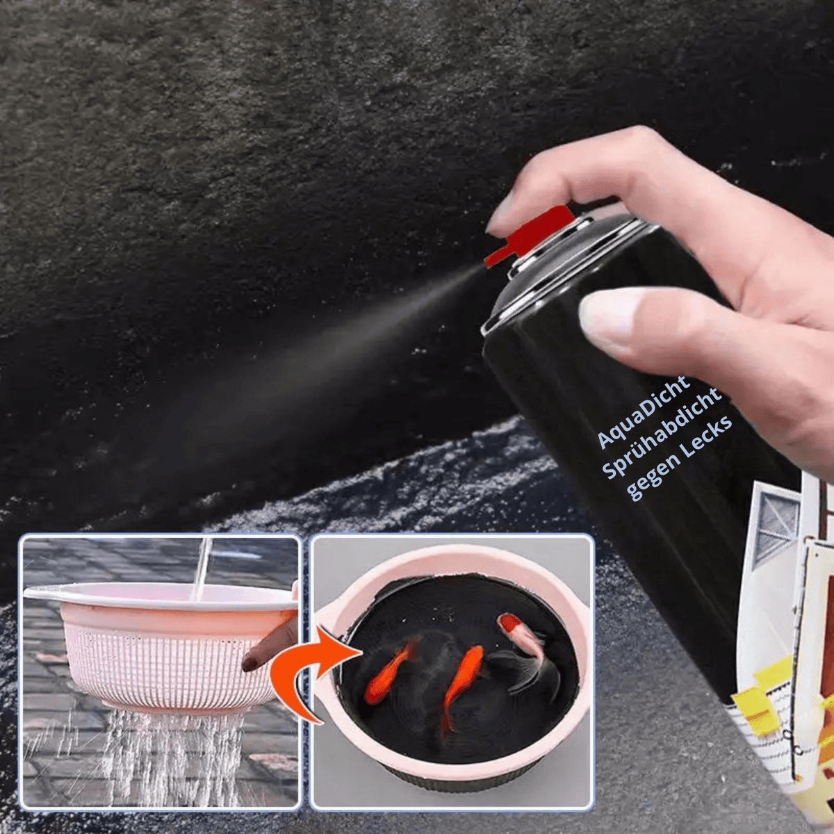 AquaDicht Pro™ / Sprühabdichtung gegen Lecks & Risse (1+1 GRATIS) - Sopheria