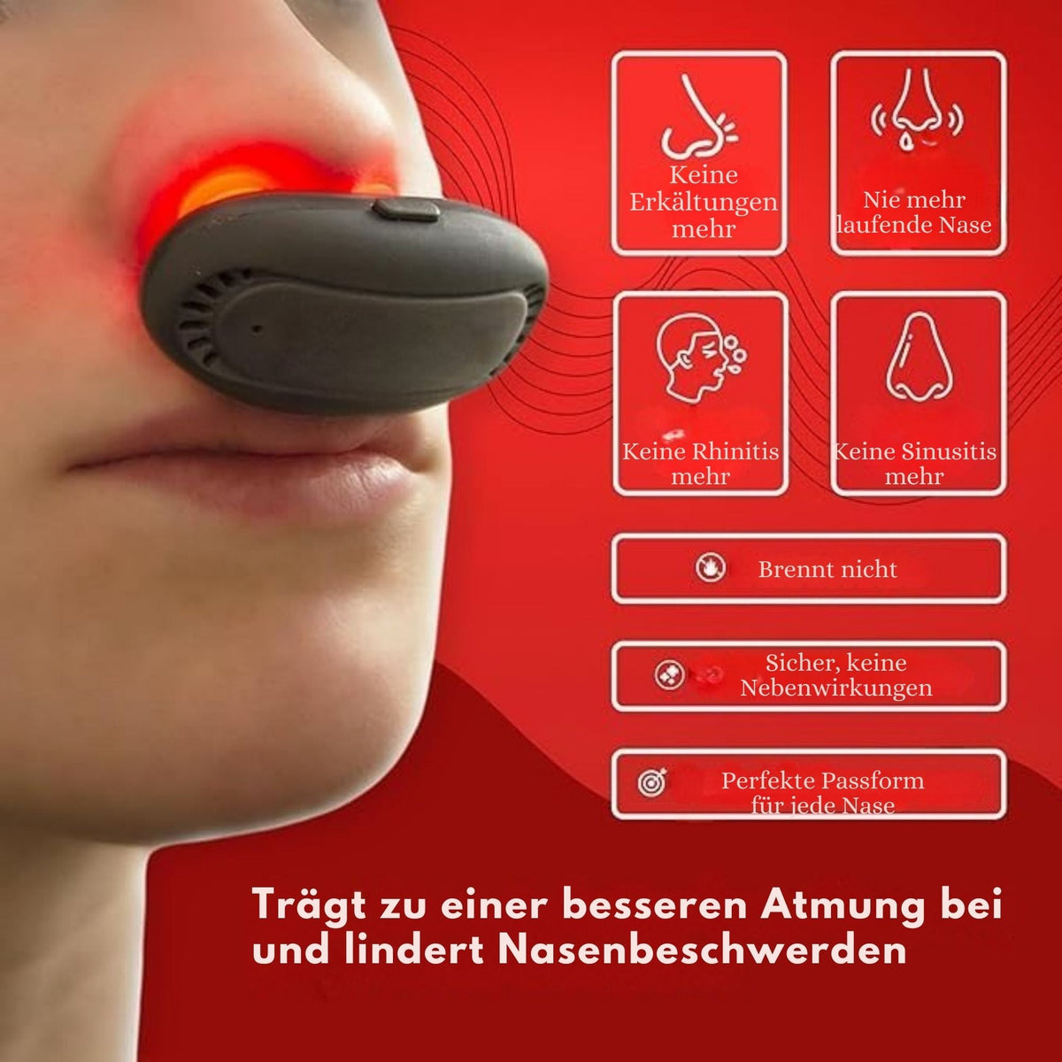 AtemAllen™ / Lindere Nasendruck Und Atme Tief Durch! - Sopheria