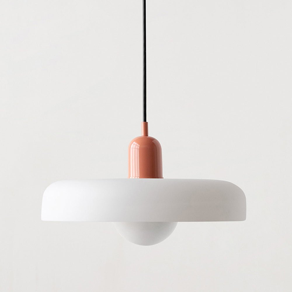 Aurelio™ | Bauhaus-Pendelleuchte aus farbigem Glas - Sopheria