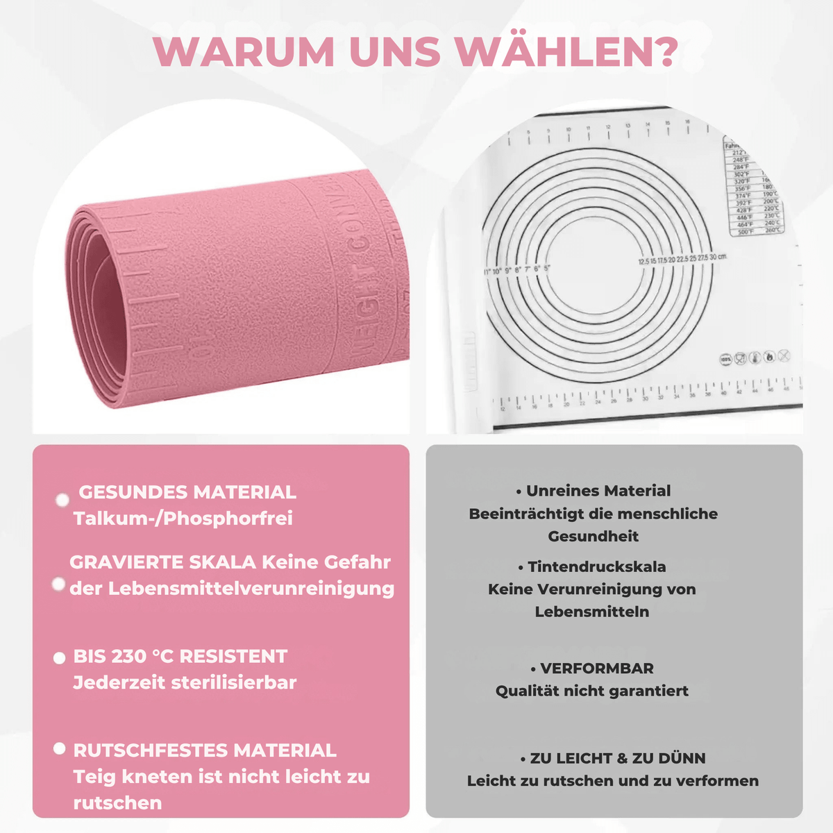 BackBrett™ / Extra große Silikon-Küchenunterlage - Sopheria