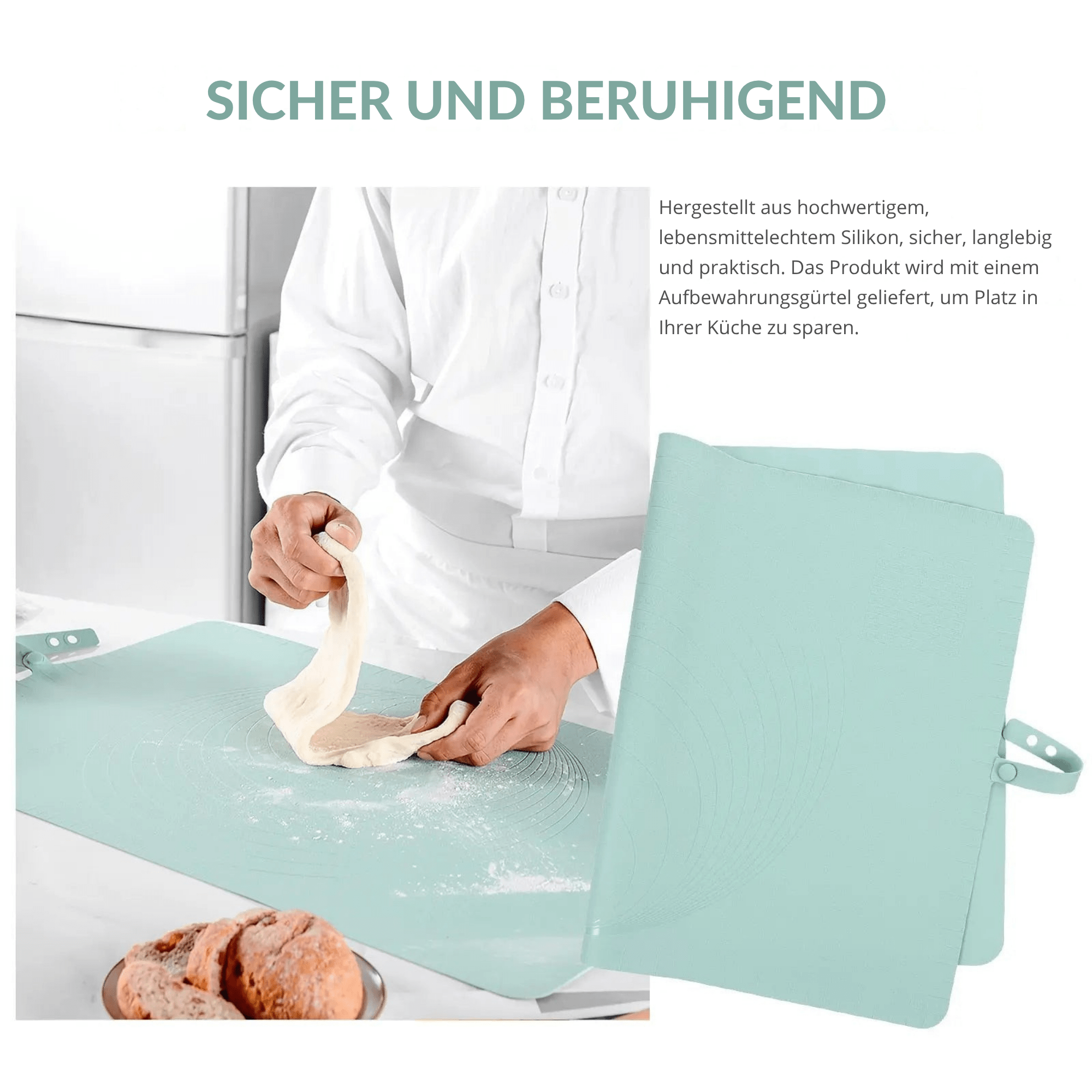 BackBrett™ / Extra große Silikon-Küchenunterlage - Sopheria