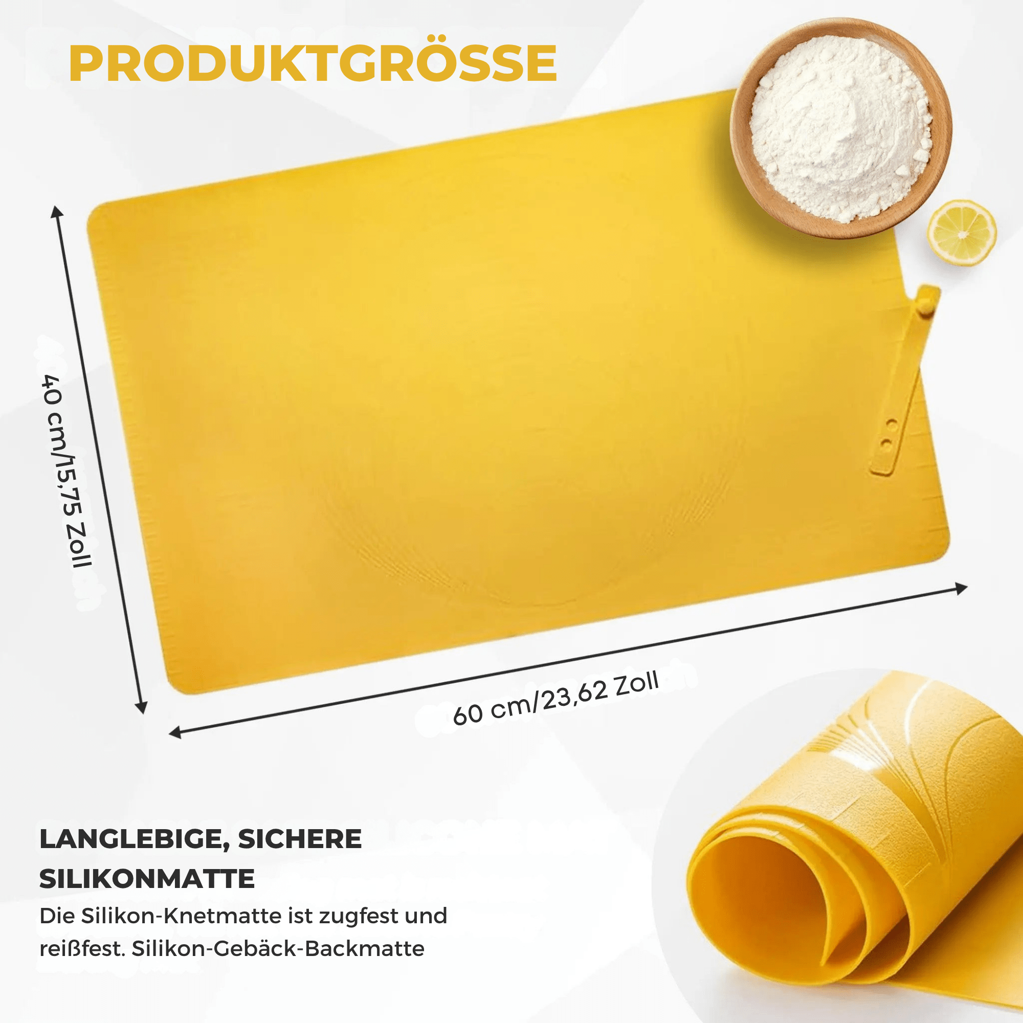 BackBrett™ / Extra große Silikon-Küchenunterlage - Sopheria