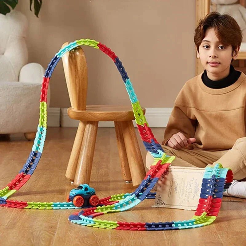 BahnBlitz™ / Verspielte Rennstrecke Für Kinder - Sopheria