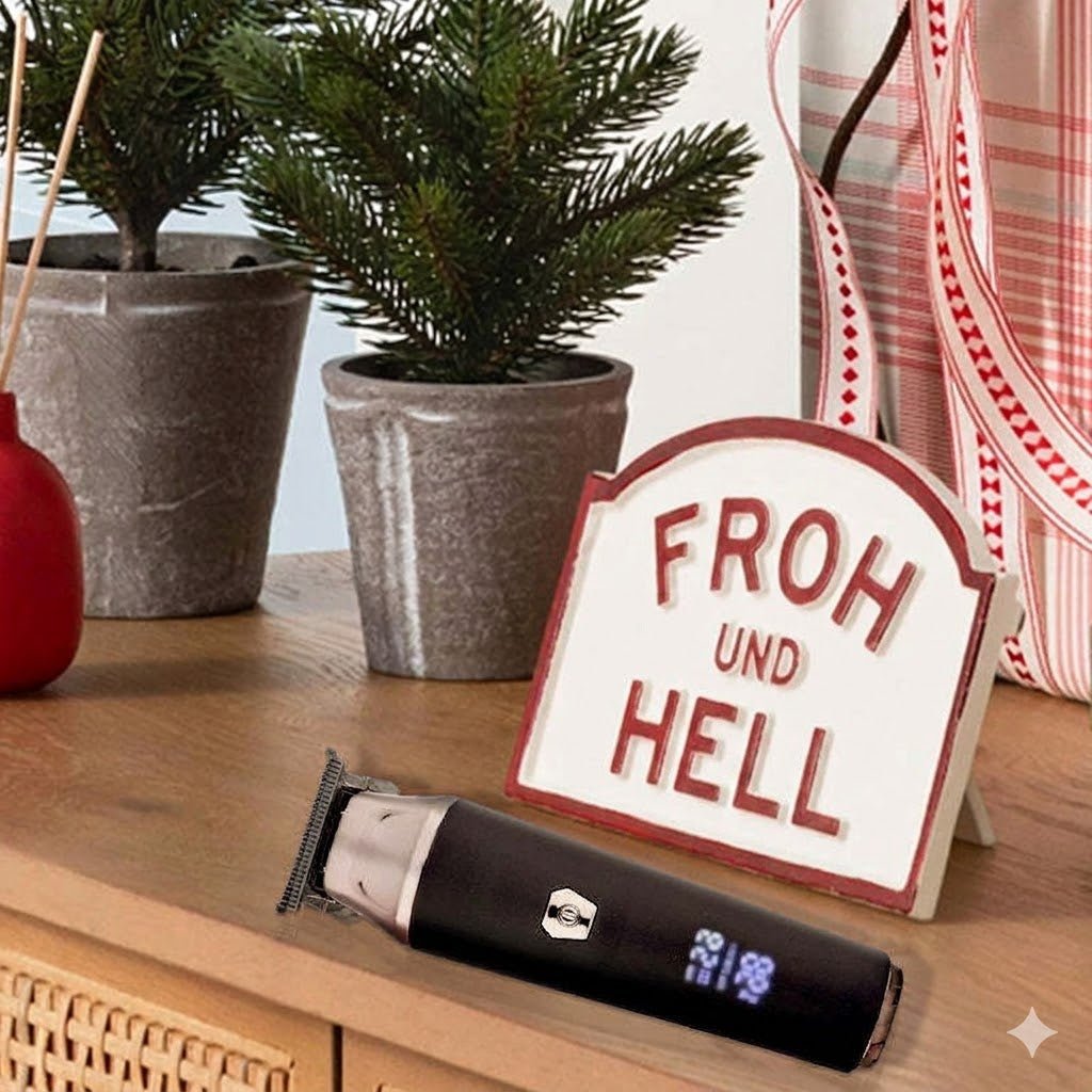 Barberix / Kabelloser Digital Haarschneider mit Profi Präzision - Sopheria