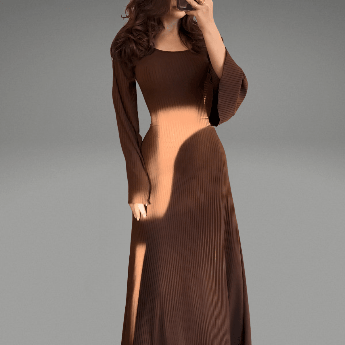 Beatrice™ | Gestricktes Maxikleid - Sopheria