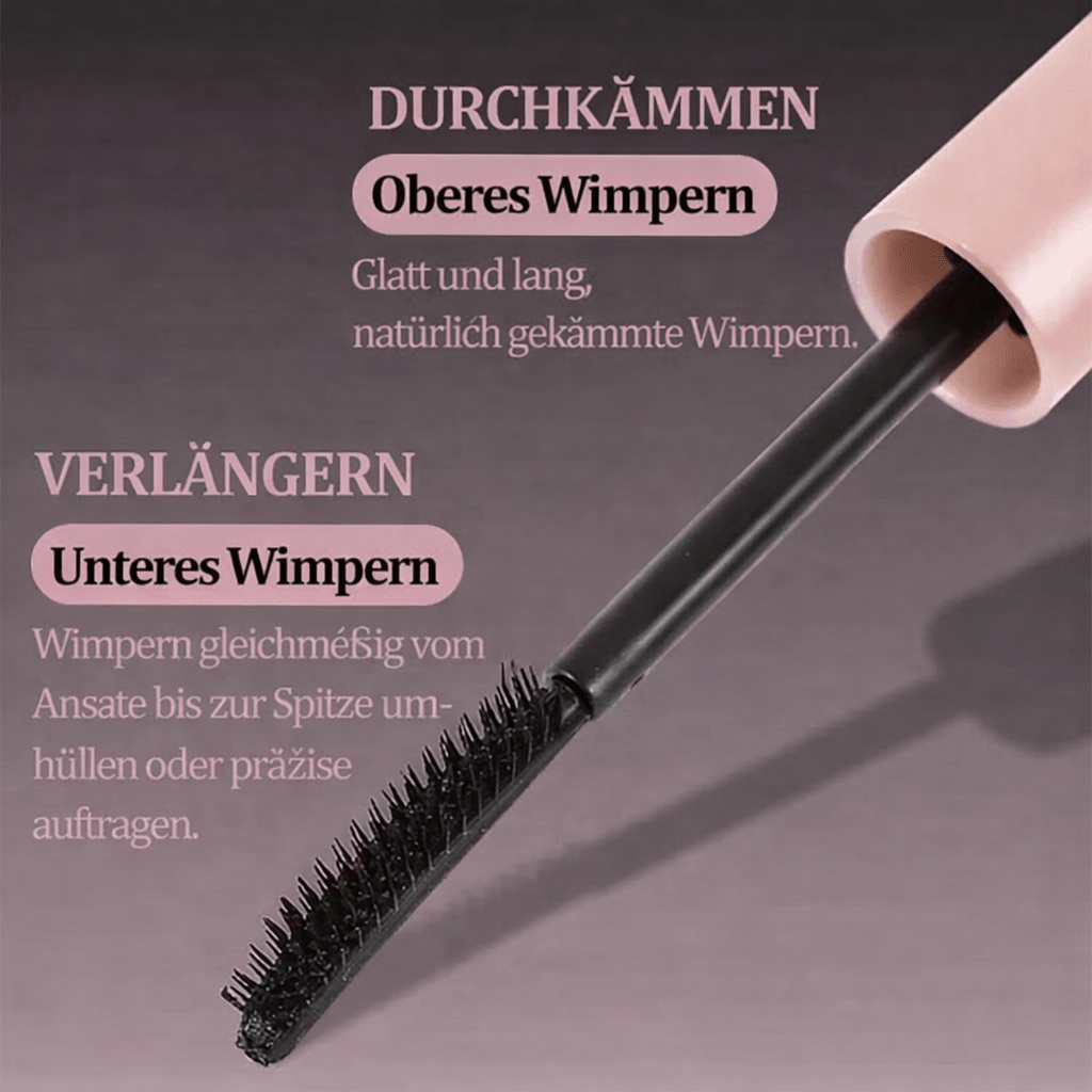 Beautéline / Wasserfeste Volumen Mascara mit Präzisionsbürste (1+1 Gratis) - Sopheria