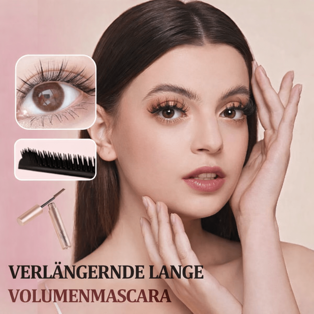 Beautéline / Wasserfeste Volumen Mascara mit Präzisionsbürste (1+1 Gratis) - Sopheria