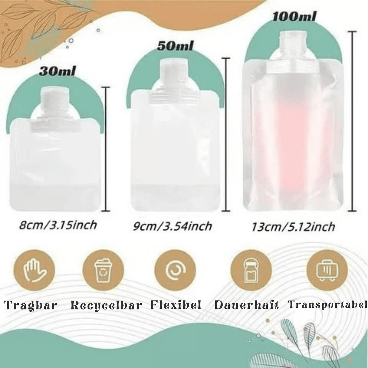 BeautyBeutel™ / Kompakte Reise-Make-up-Tasche - Sopheria