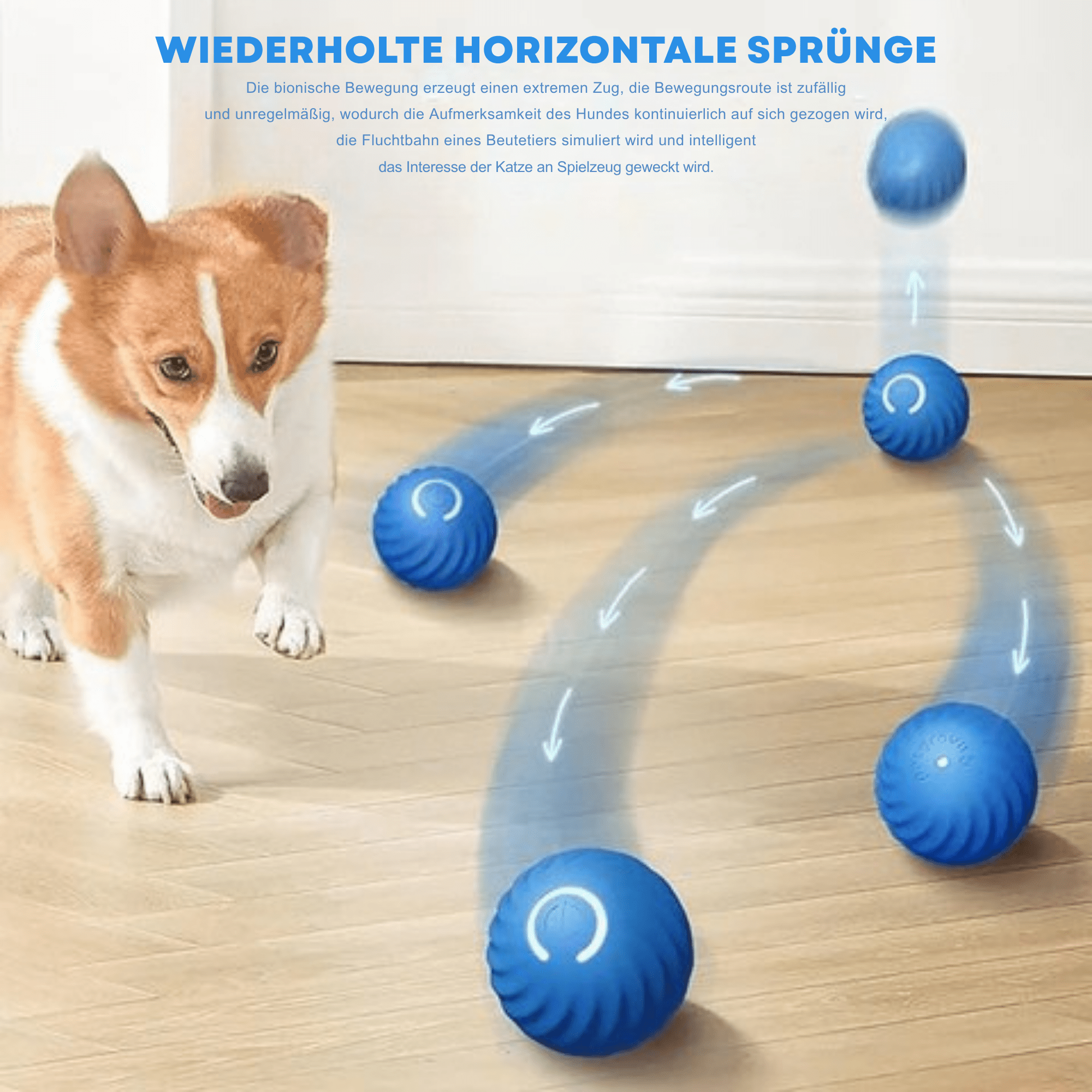BellBall™ / Interaktiver Hunde-Spaßball - Sopheria