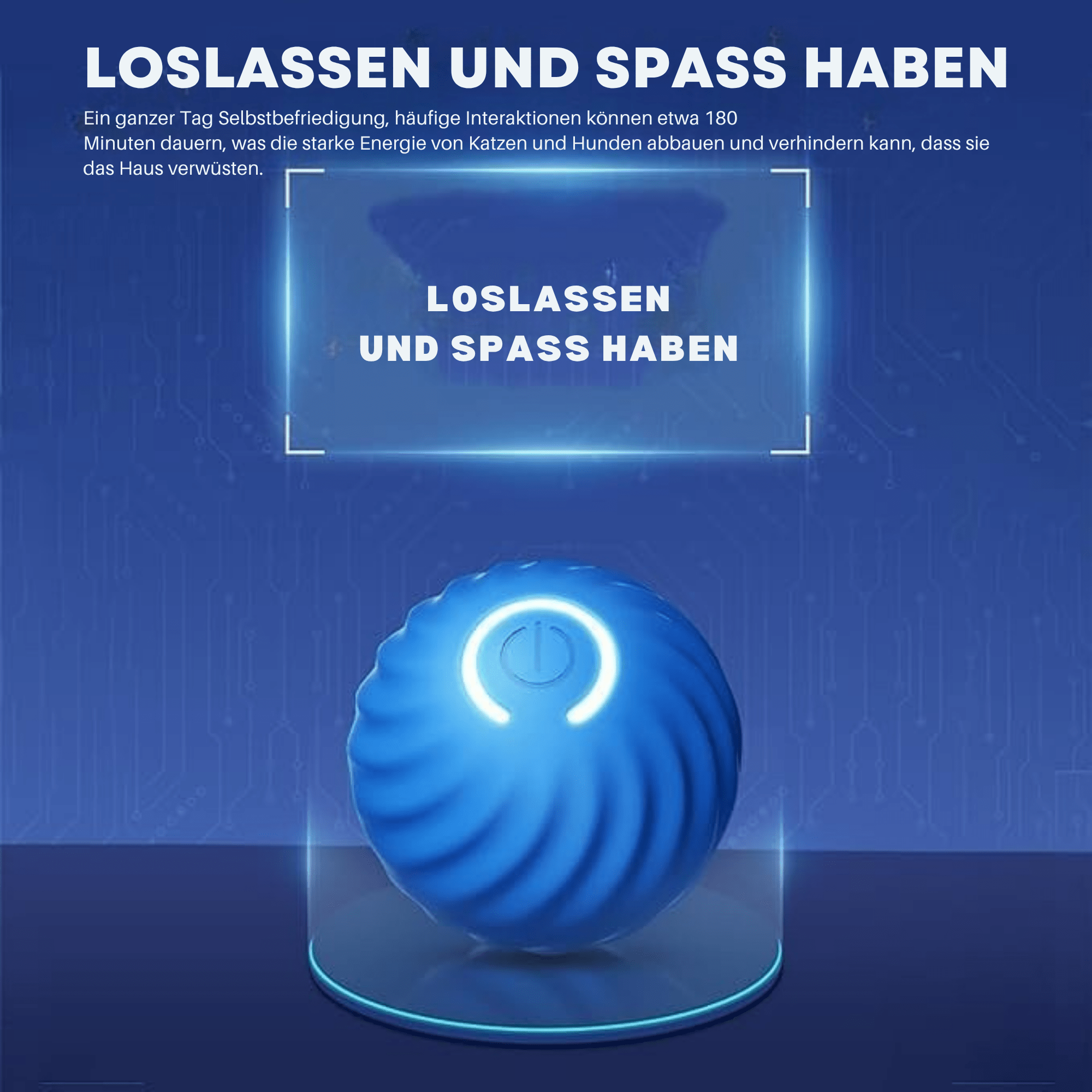 BellBall™ / Interaktiver Hunde-Spaßball - Sopheria
