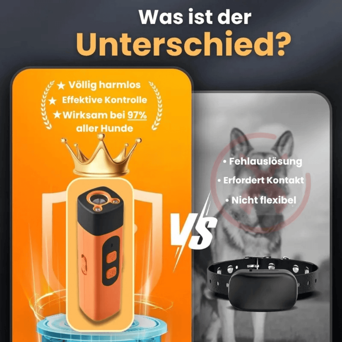 BellenBlock™ / Schonendes Ultraschall-Training für ruhiges Zuhause - Sopheria