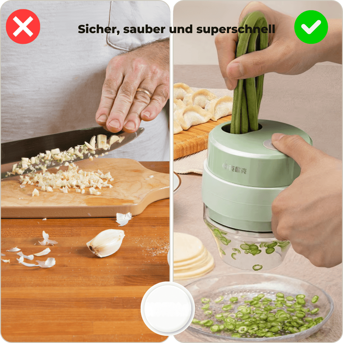 Benedikt – Sicher schneiden & Zeit sparen in der Küche - Sopheria