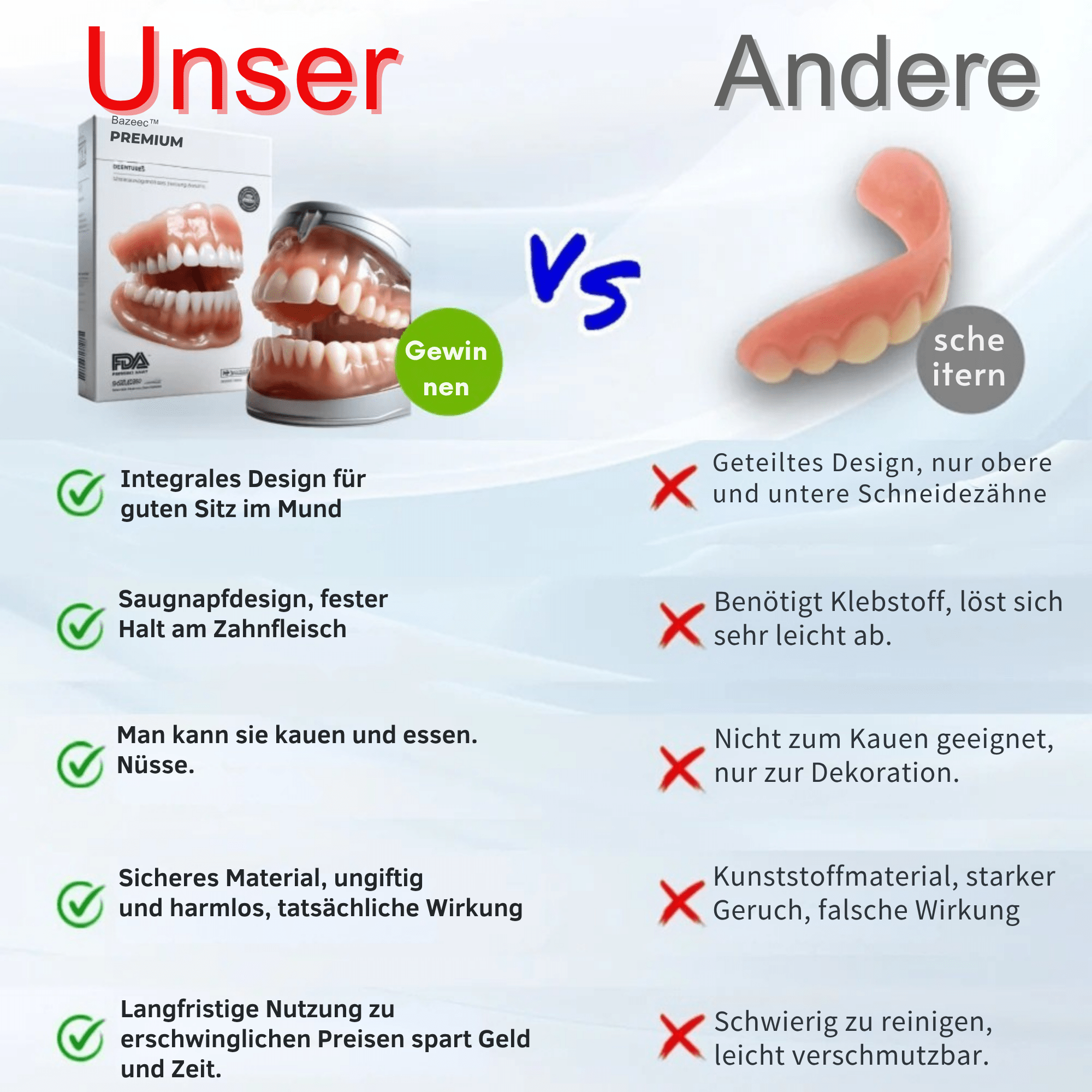 BissBrillianz™ / Vollprothesen-Set - Sopheria