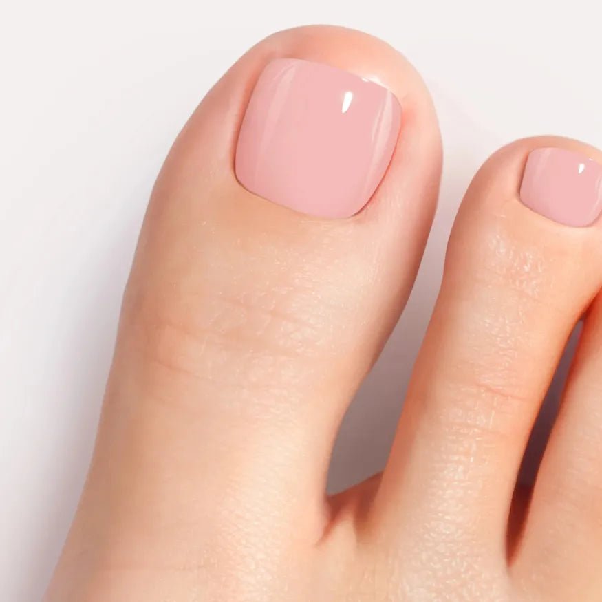 Blassrosa Gel-Pediküre-Set - Sopheria