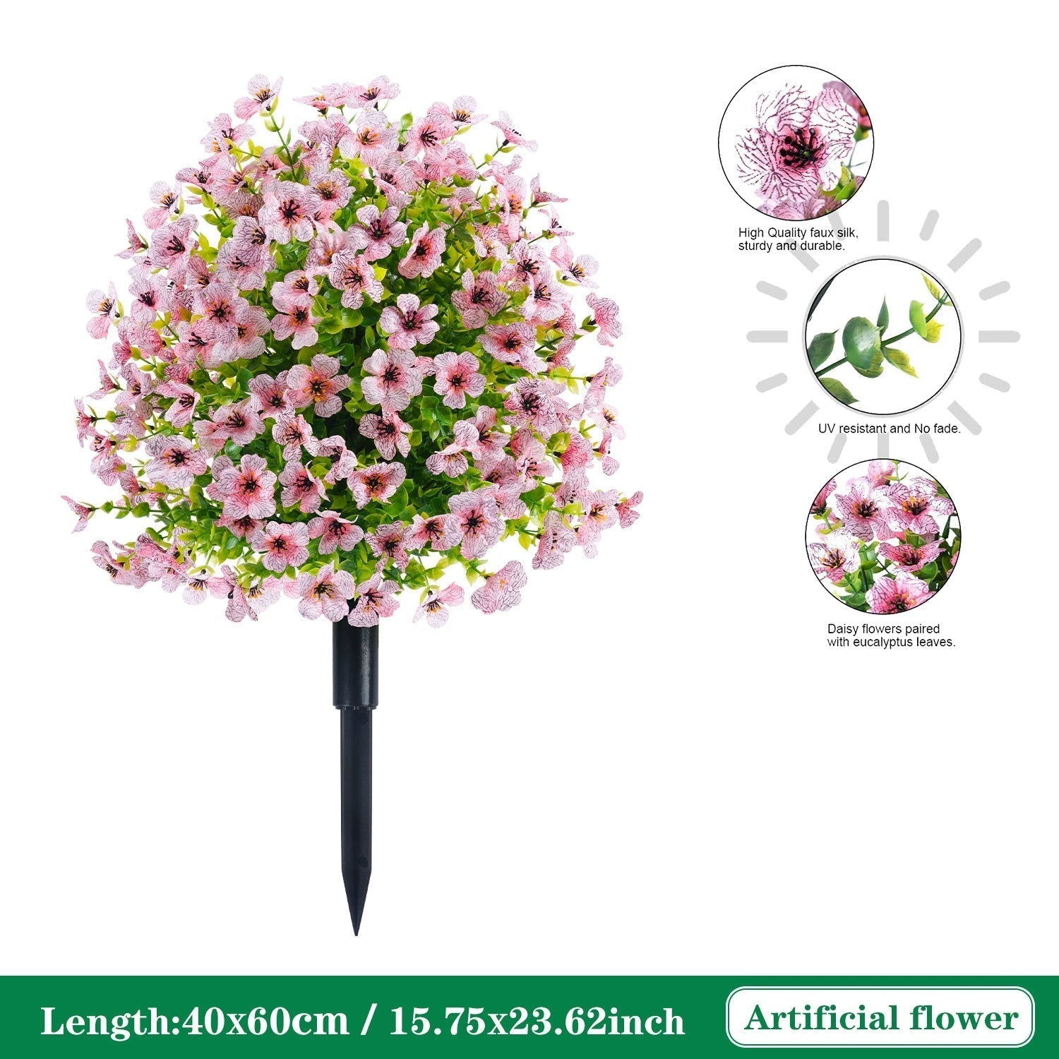 BlattBrise™ / UV-beständiger künstlicher Zedern-Topiary-Kugelbaum - Sopheria