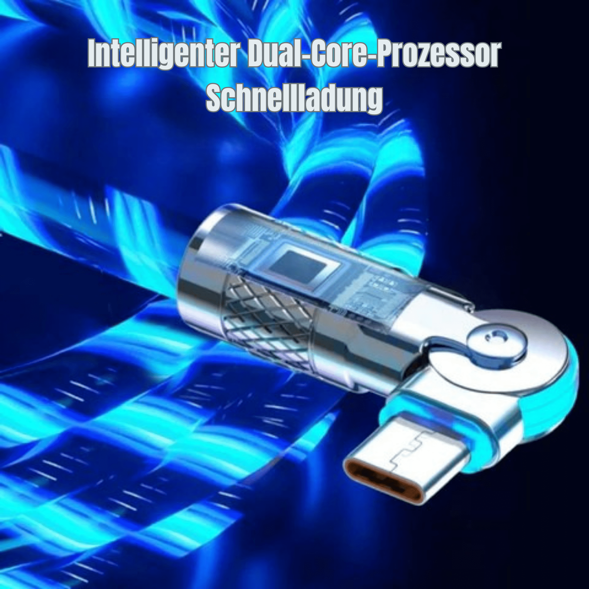 BlitzBand™ / 540° drehbares Schnellladekabel mit Beleuchtung - Sopheria