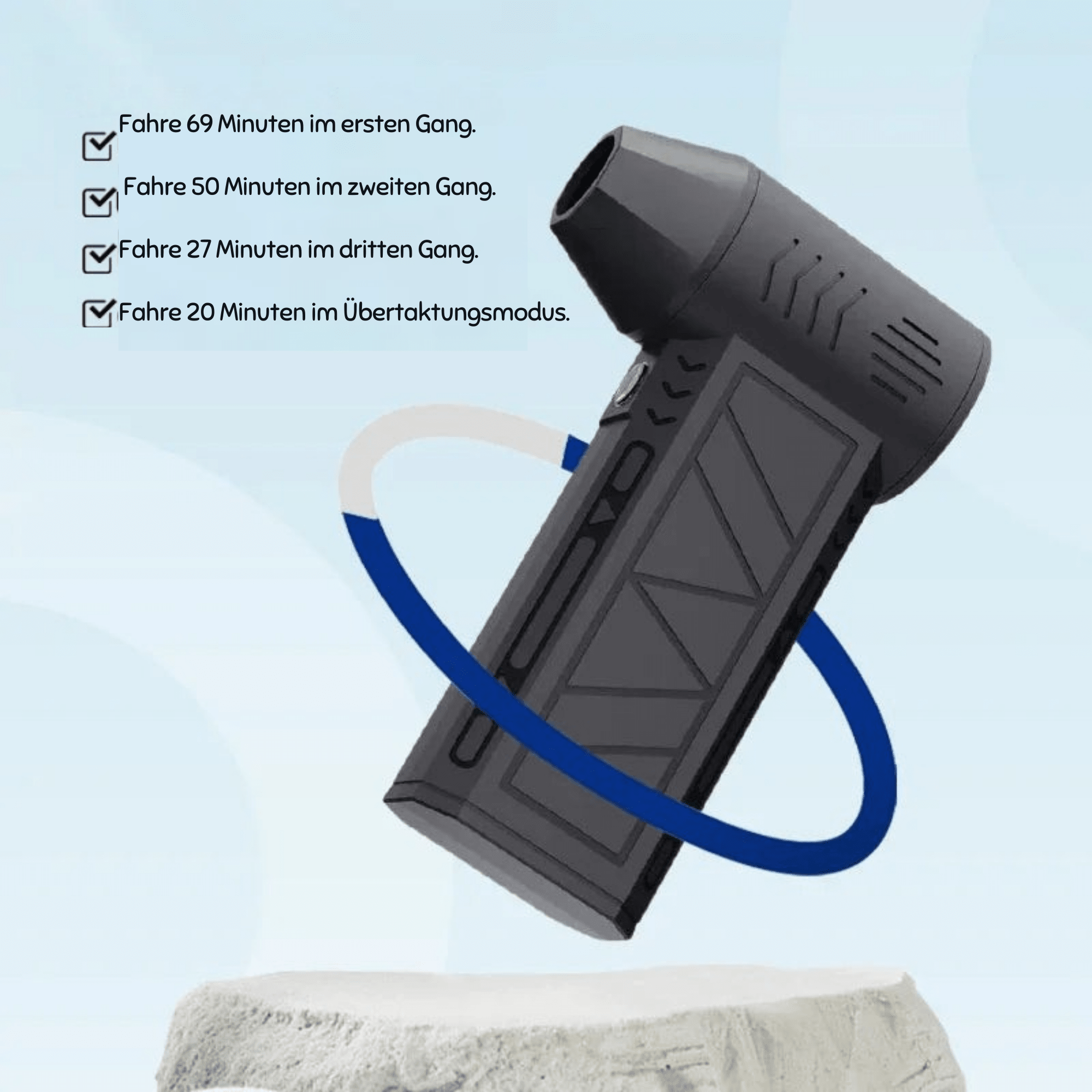 BlitzBläser™ / Kompaktes Gebläse für müheloses Reinigen - Sopheria