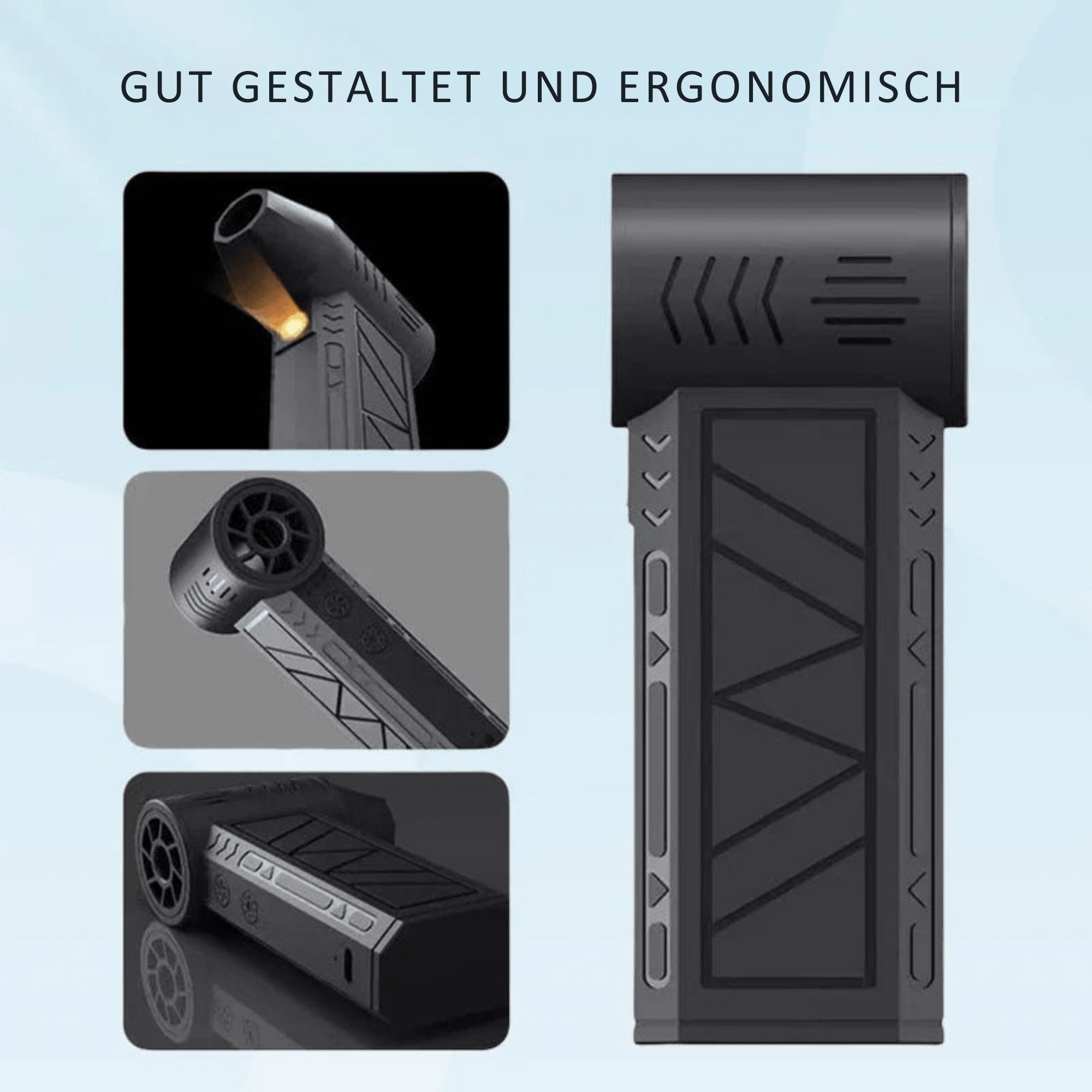 BlitzBläser™ / Kompaktes Gebläse für müheloses Reinigen - Sopheria