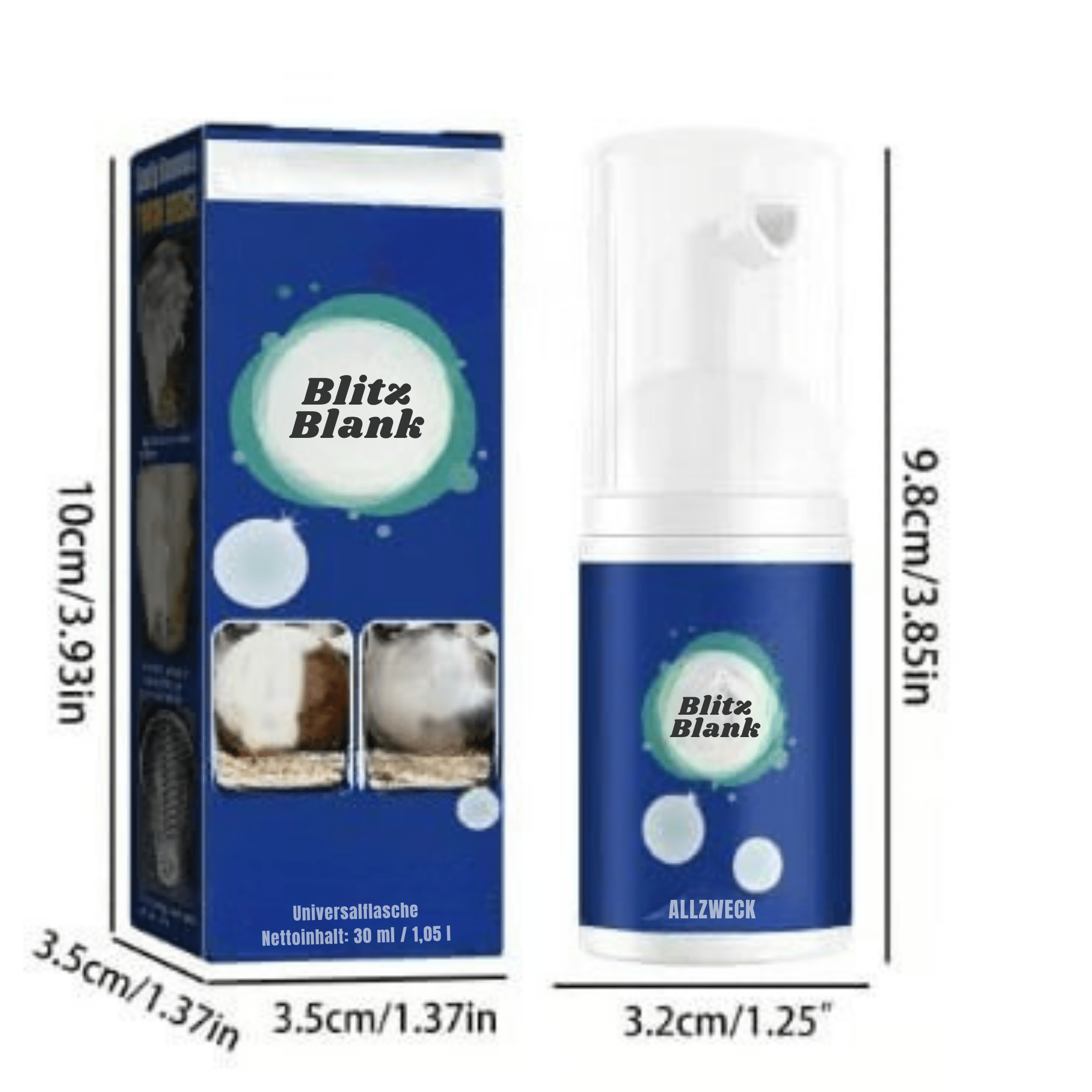 BlitzBlank™ / Allzweck-Reinigungsspray (ohne Abspülen) - Sopheria