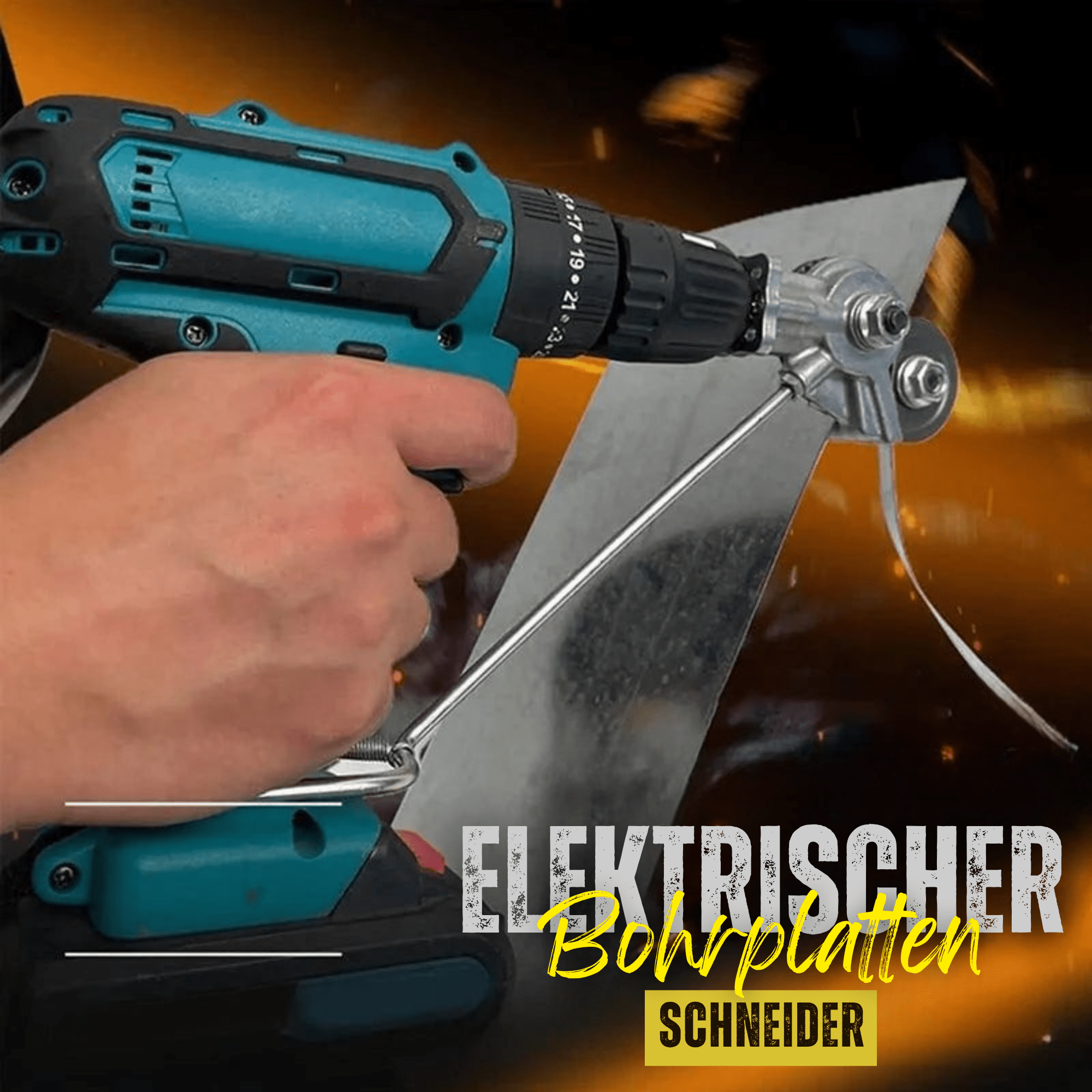 BohrSchneider – Metall Schneidaufsatz - Sopheria
