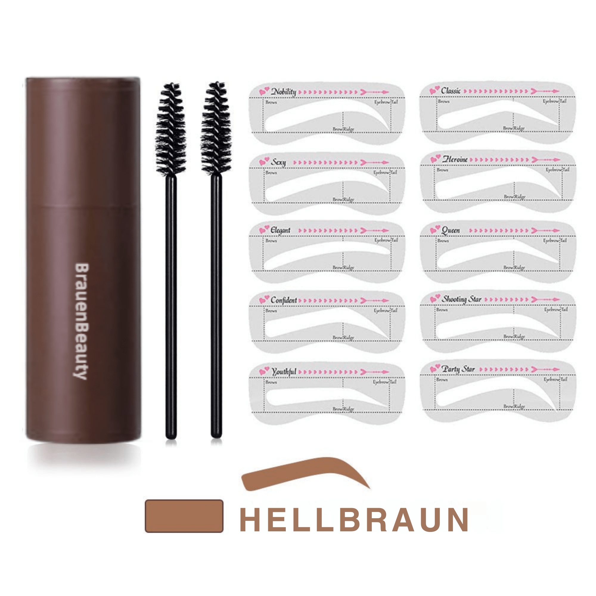 BrauenBeauty™ / Revolutionäres Augenbrauen Styling Set - Sopheria