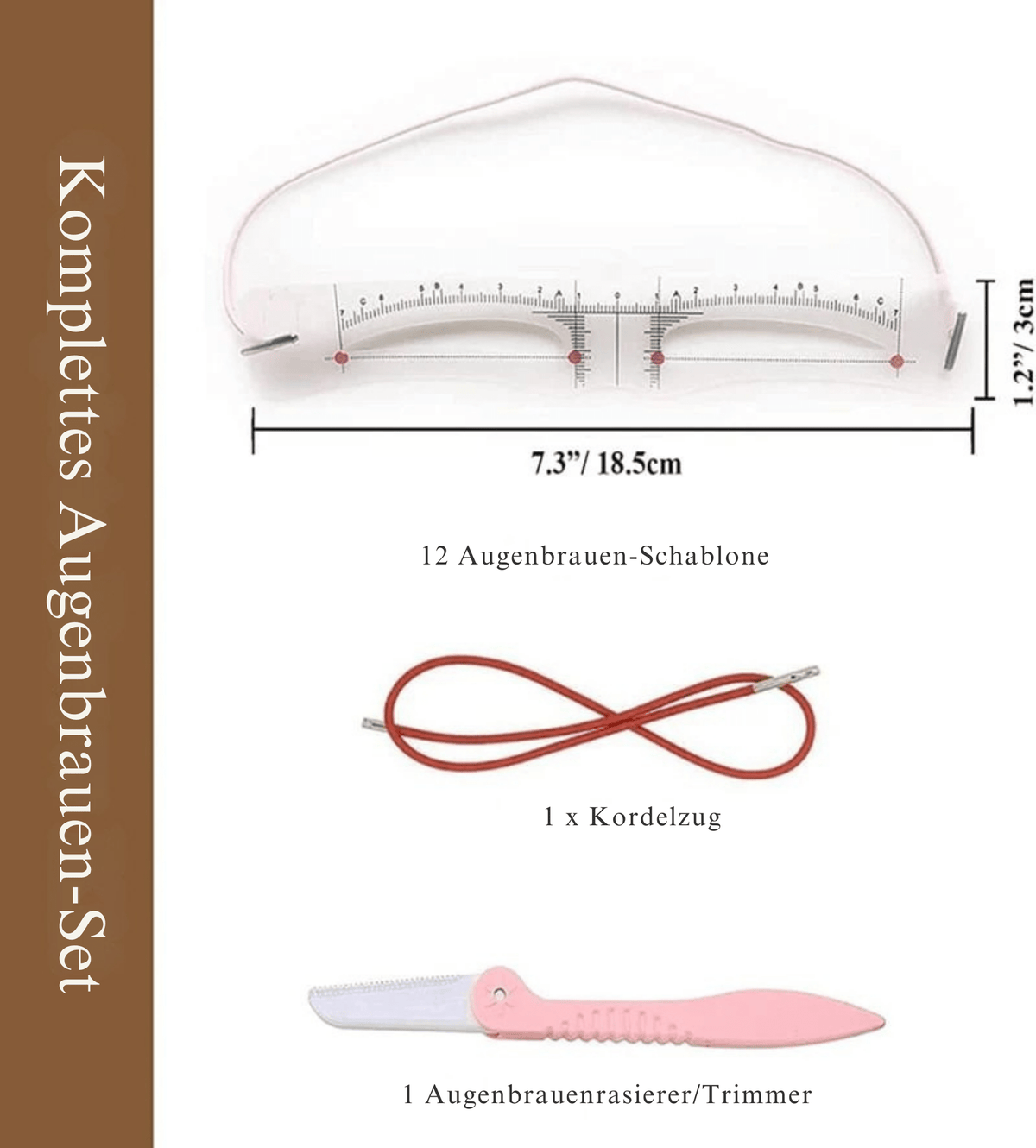 BrauenBlitz™ / 12 Styles, grenzenloses Selbstvertrauen - Sopheria