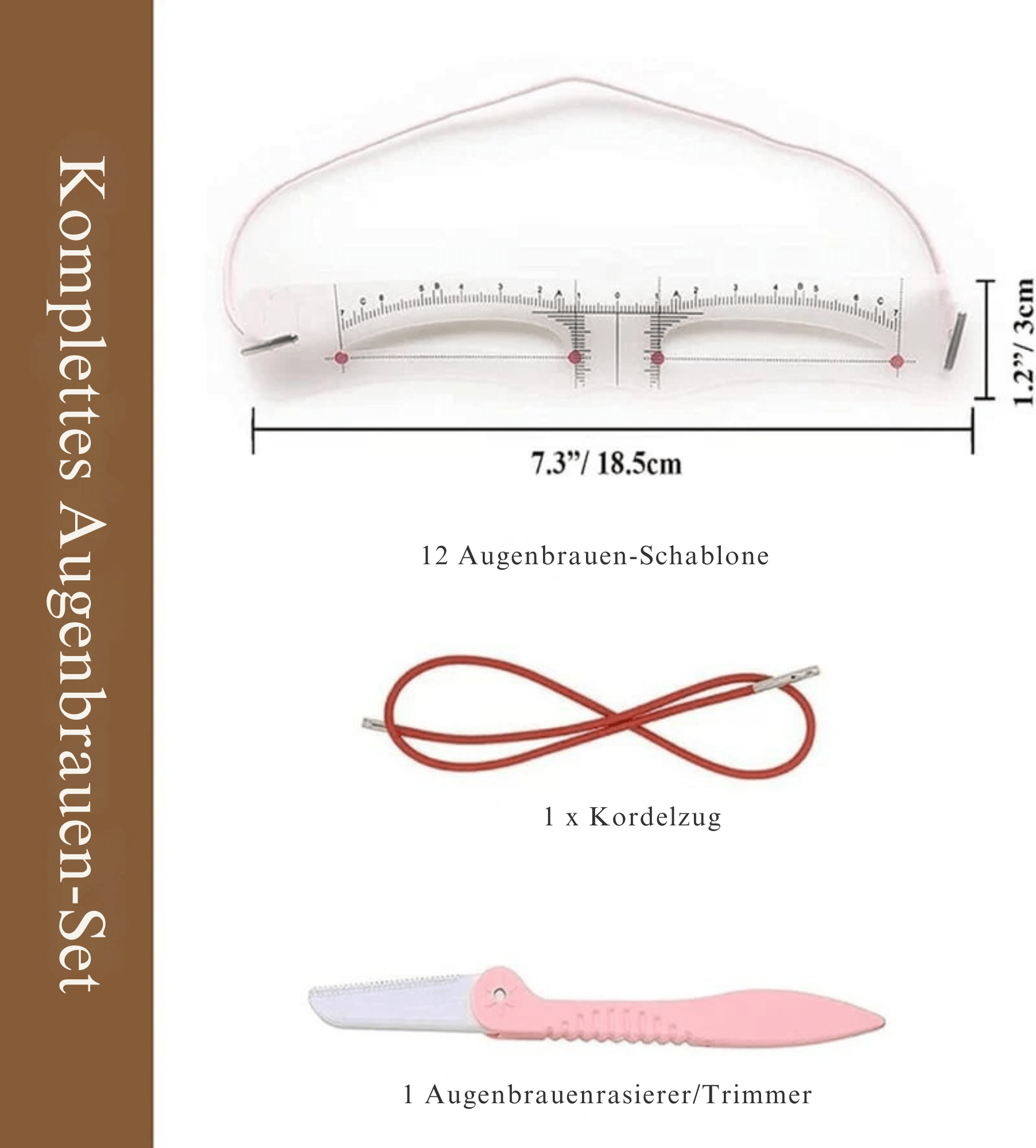 BrauenBlitz™ / 12 Styles, grenzenloses Selbstvertrauen - Sopheria