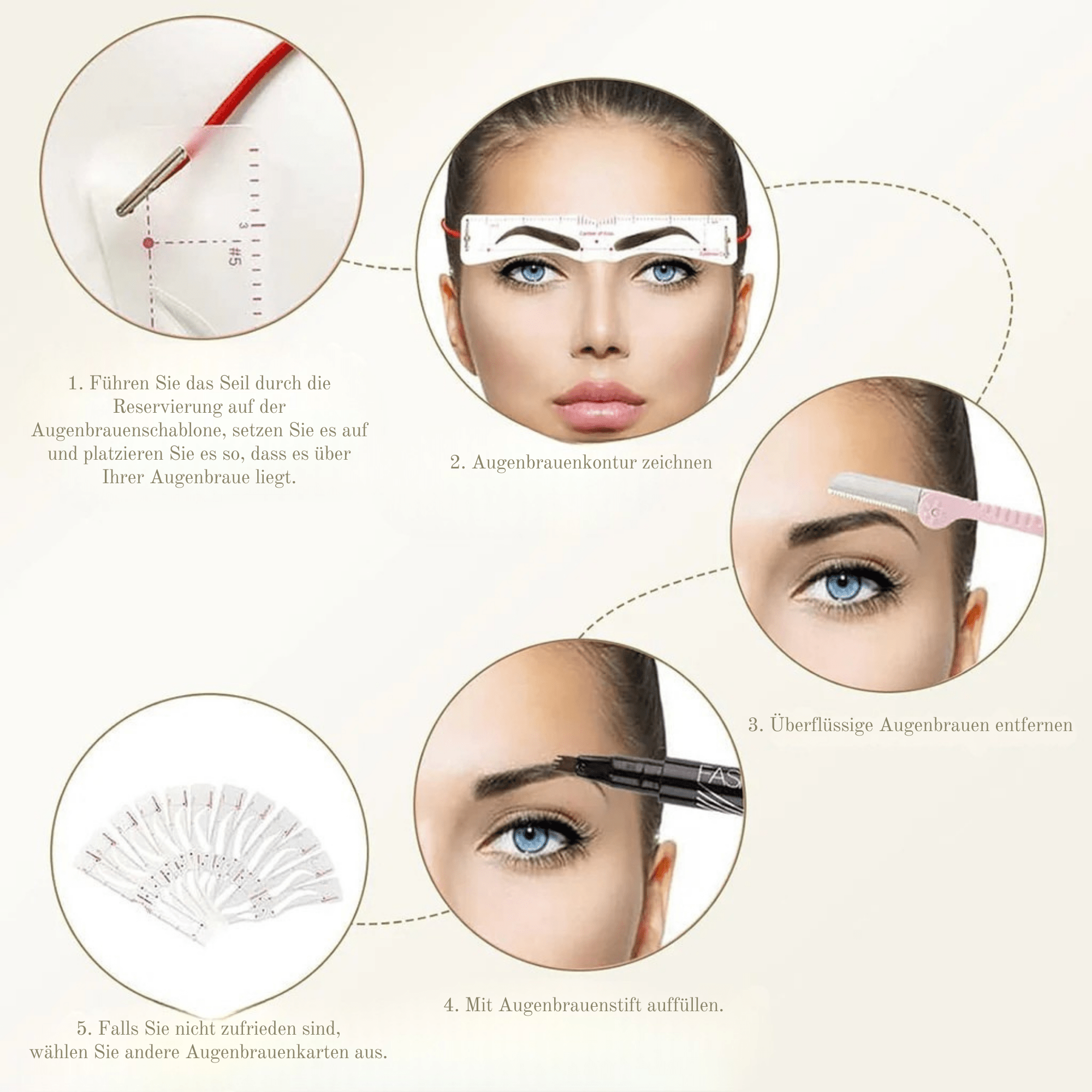 BrauenBlitz™ / 12 Styles, grenzenloses Selbstvertrauen - Sopheria