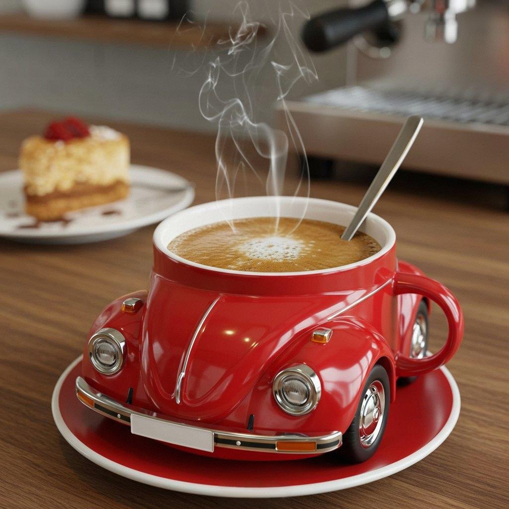 KäferKaffee™ / Kaffeetasse aus Keramik