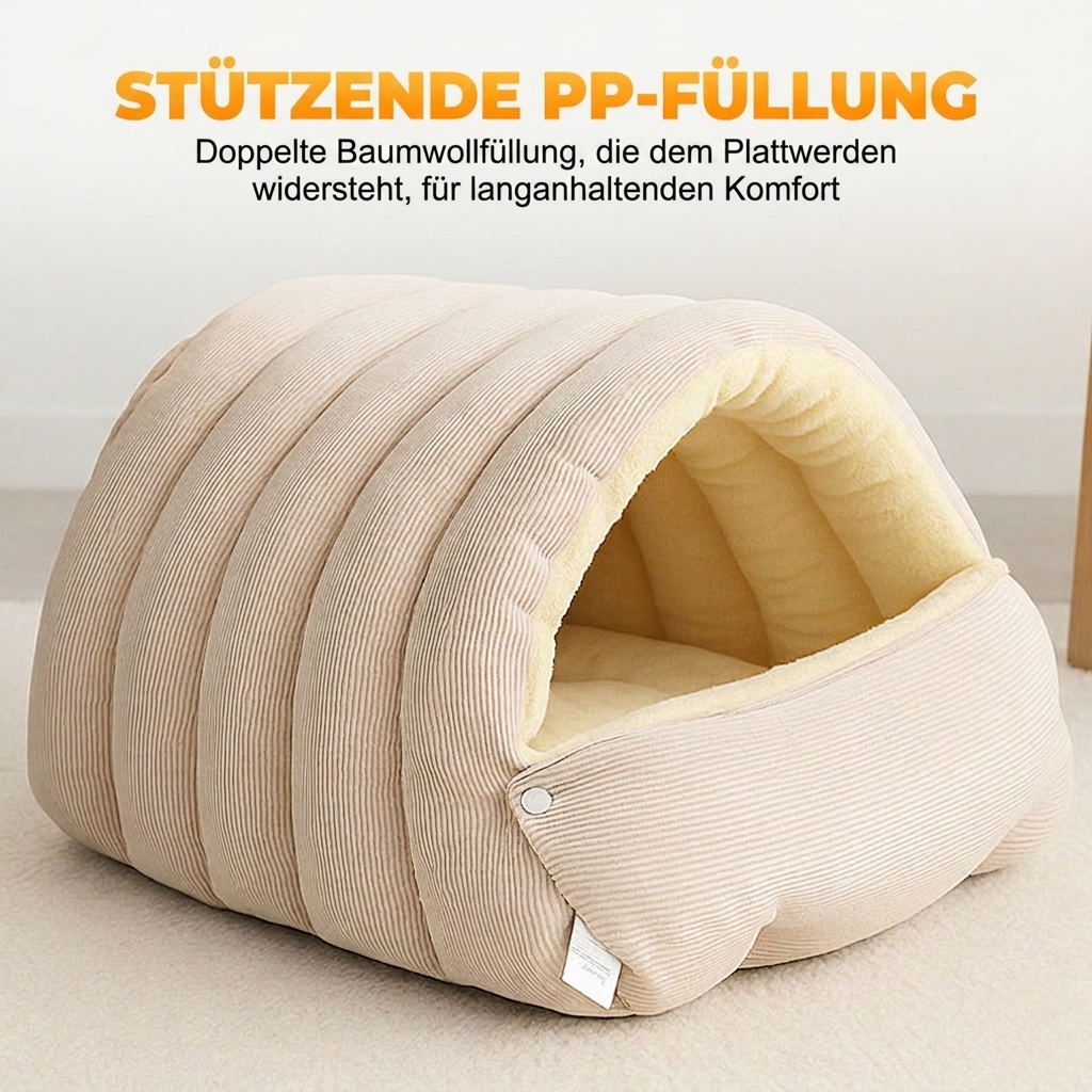 50% RABATT | Fellnest / Kuschelige Haustierhöhle Deluxe