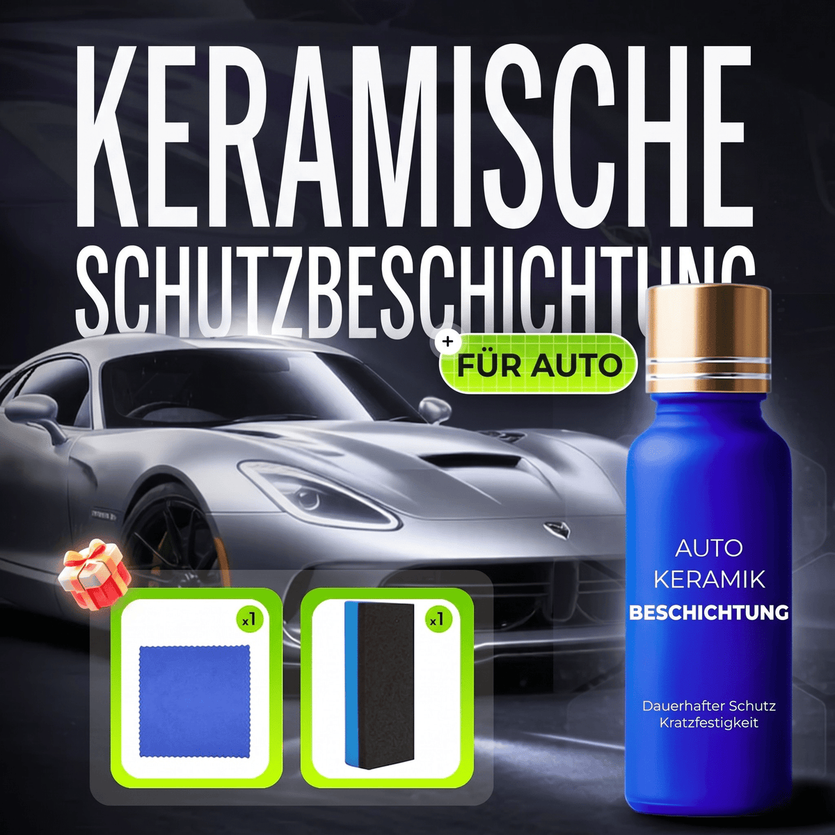 Cerashine - Nano Keramik Versiegelung für Glanz & Schutz - Sopheria
