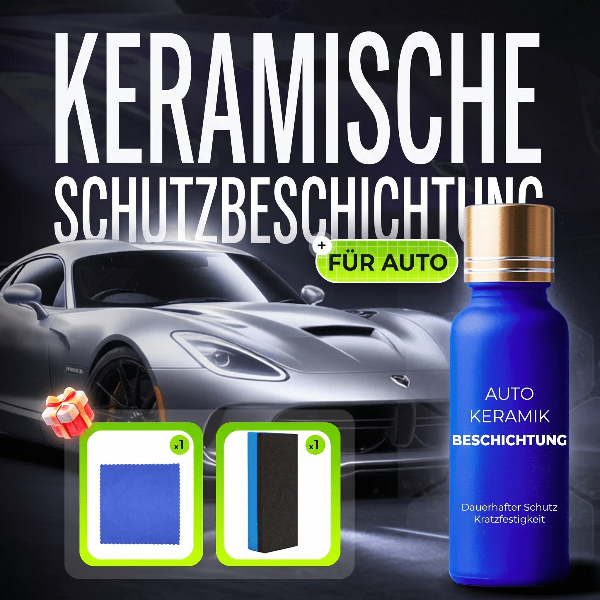 Cerashine - Nano Keramik Versiegelung für Glanz & Schutz - Sopheria