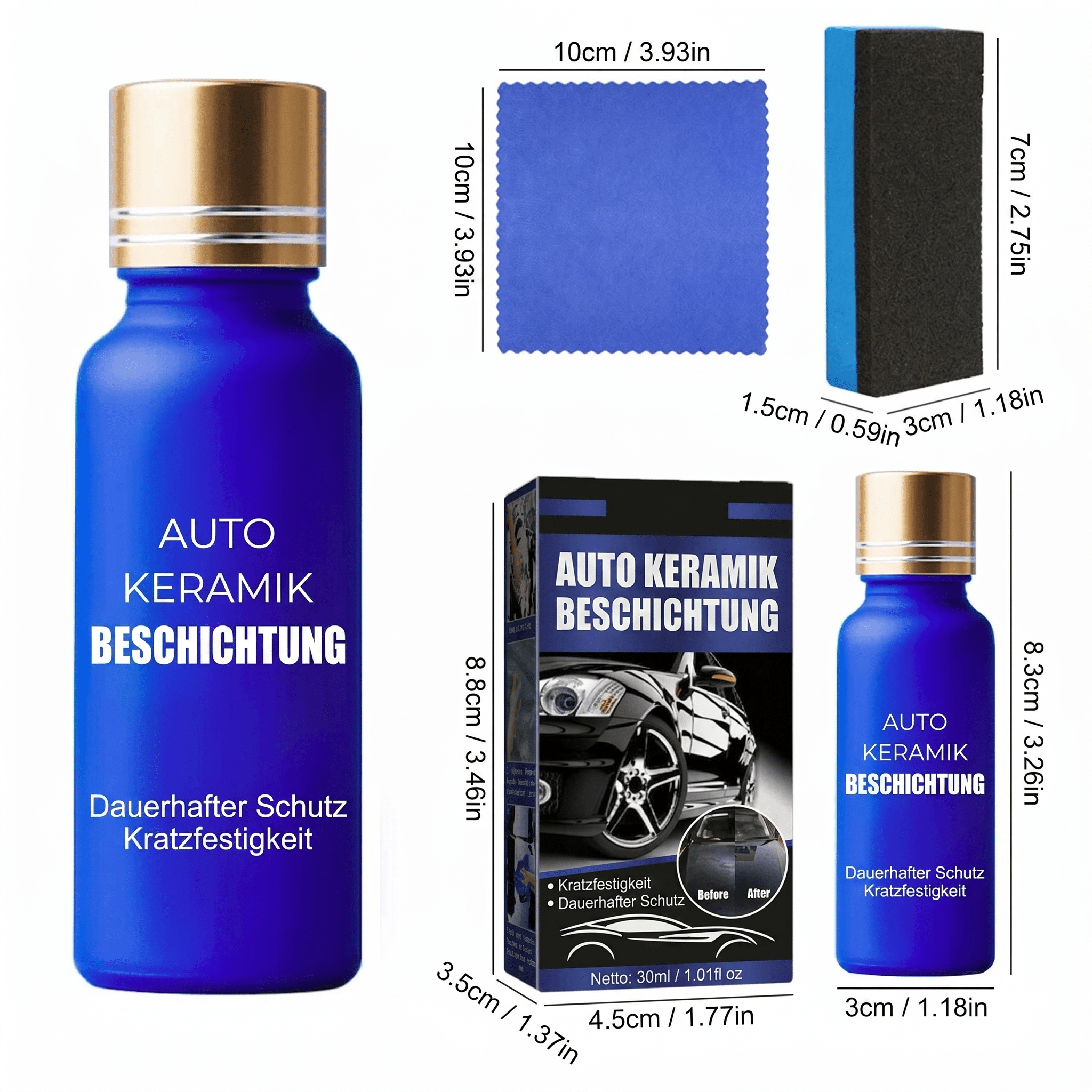 Cerashine - Nano Keramik Versiegelung für Glanz & Schutz - Sopheria