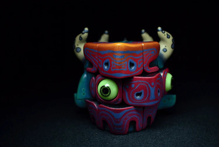 ChaosWürfel™ / Handgefertigtes Kunstspielzeug trifft auf Rätselmonster - Sopheria