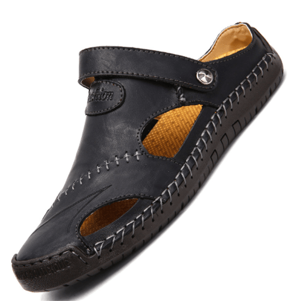 Chris | Orthopädische Ledersandalen - Sopheria