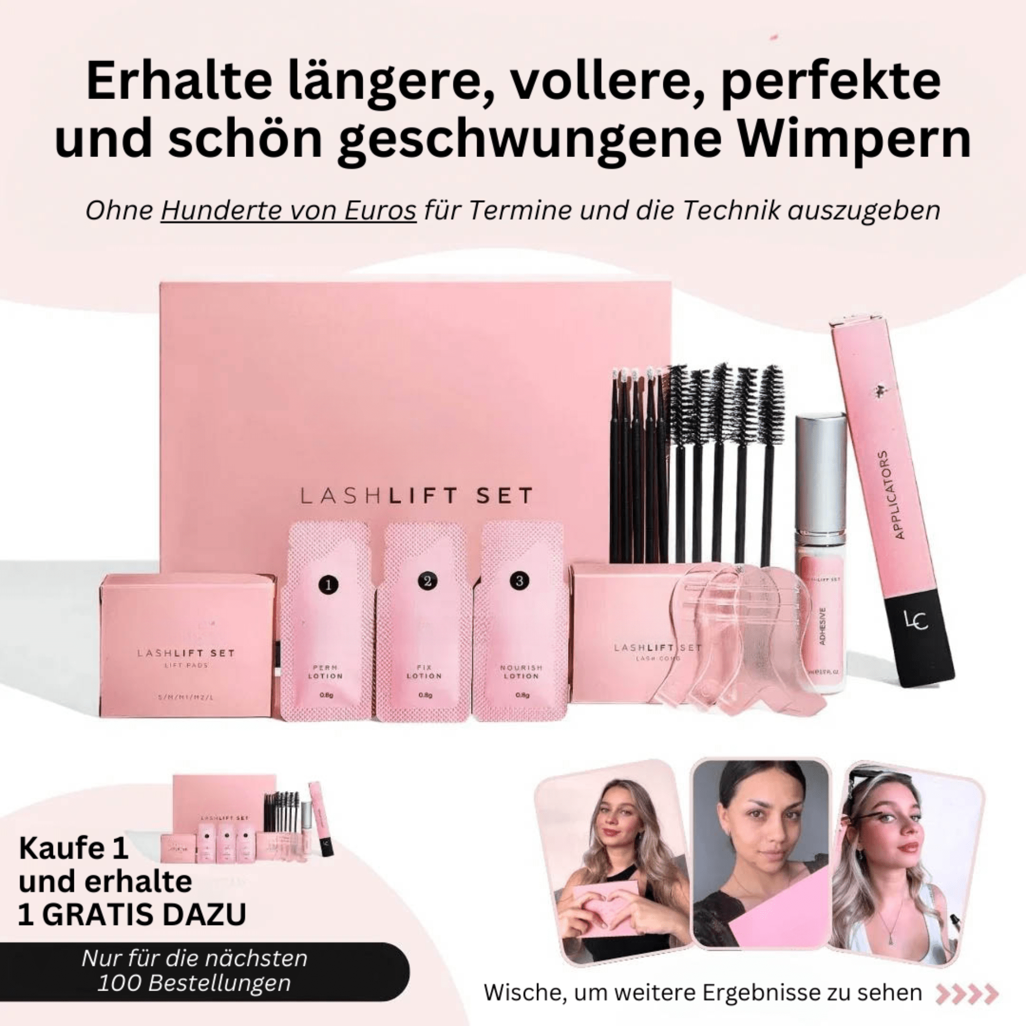 Cilora - Wimpernlifting Set (1+1 GRATIS) - Sopheria