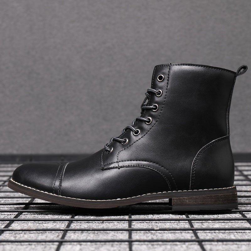 Claudius | Stiefeletten aus echtem Leder - Sopheria