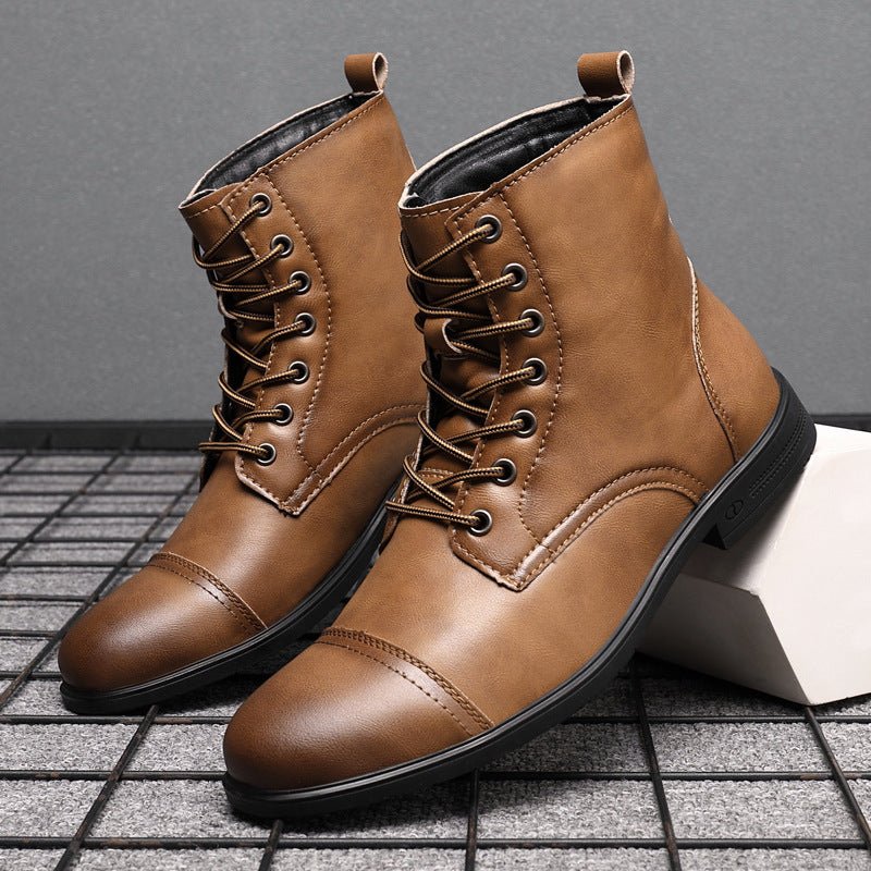 Claudius | Stiefeletten aus echtem Leder - Sopheria