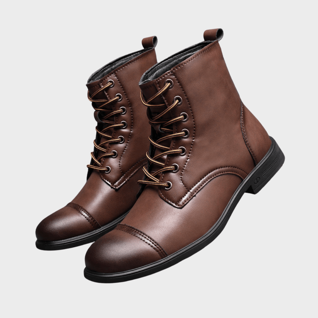 Claudius | Stiefeletten aus echtem Leder - Sopheria