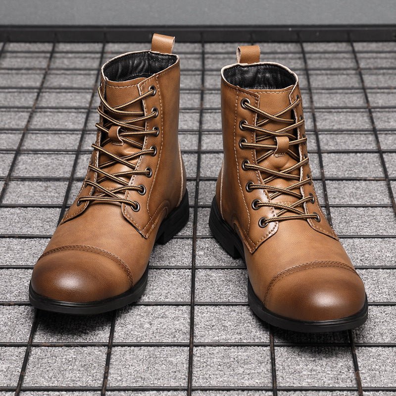 Claudius | Stiefeletten aus echtem Leder - Sopheria