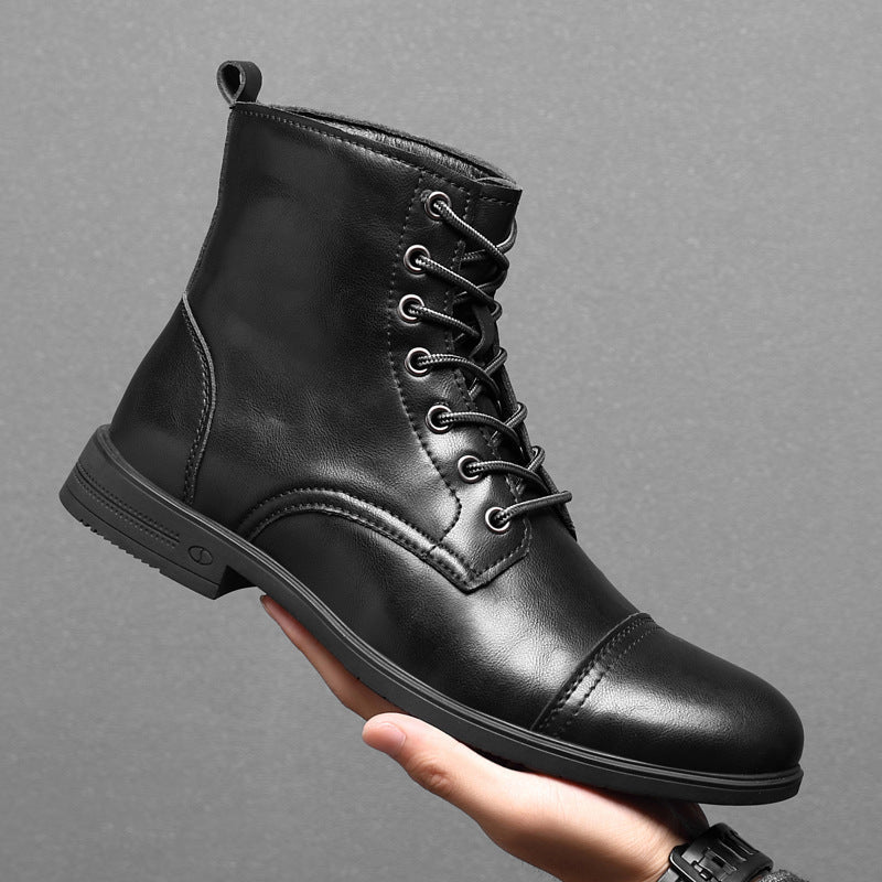Claudius | Stiefeletten aus echtem Leder - Sopheria