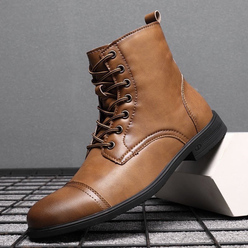 Claudius | Stiefeletten aus echtem Leder - Sopheria