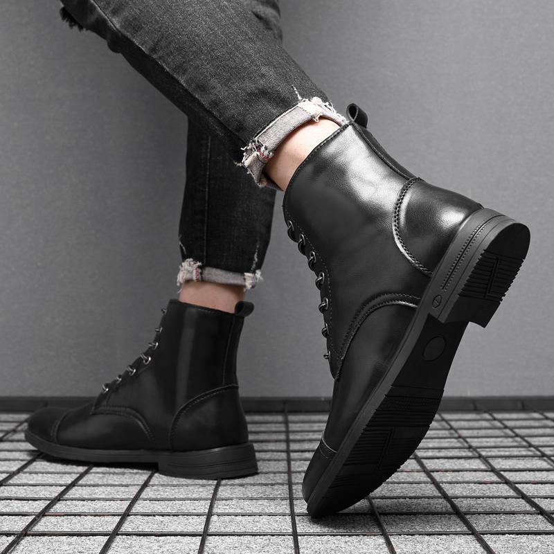 Claudius | Stiefeletten aus echtem Leder - Sopheria