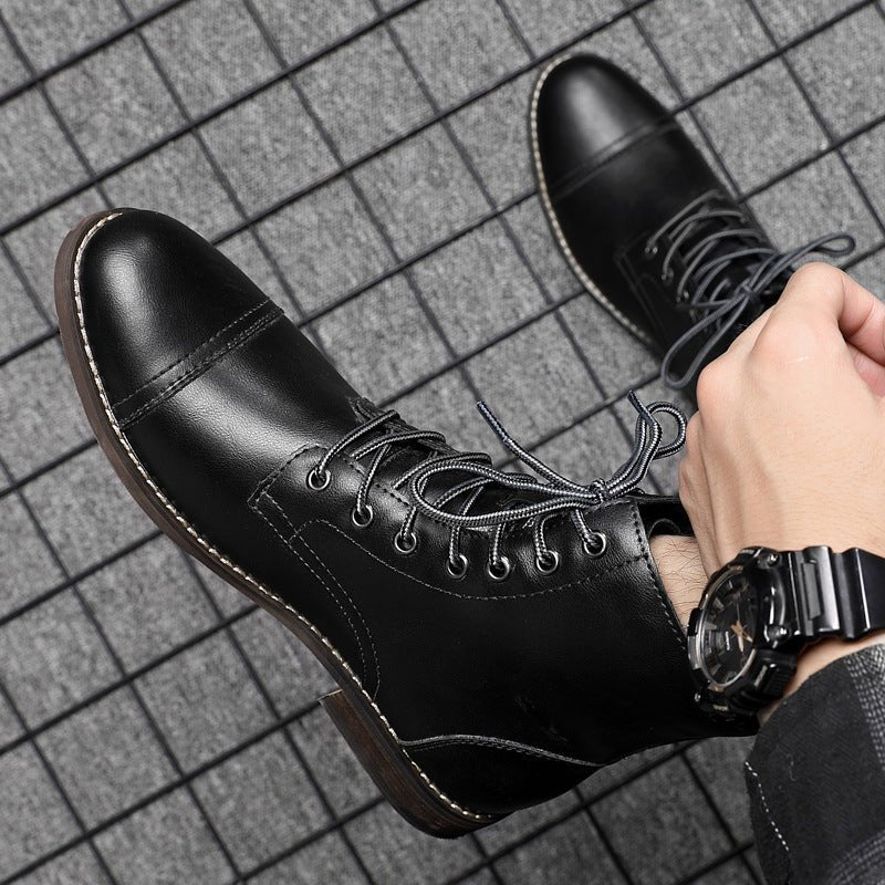 Claudius | Stiefeletten aus echtem Leder - Sopheria